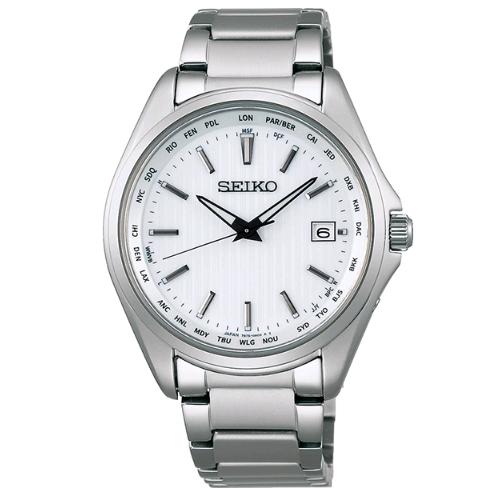 セイコー SBTM287 SEIKO SELECTION チタン製 ソーラー電波モデル