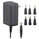 オーム電機 AV-DM1220N ACマルチアダプター DC3〜12V 変換プラグ付き