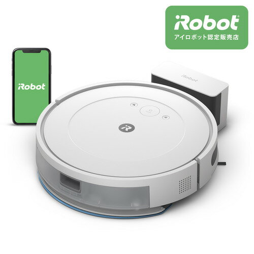 【無料長期保証】アイロボット（iRobot） Y011260 ルンバ コンボ Essential robot 掃除機＆床拭きロボット White