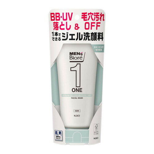 花王 メンズビオレONEクレンジングジェル洗顔料 200g