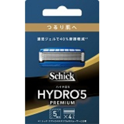 シック・ジャパン ハイドロ5プレミアムつるり肌へ替刃 4個入 シック・ジャパン ハイドロ5プレミアムつるり肌へ替刃 4個入
