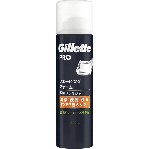 P&Gプレミアムビューティ ジレット PRO シェービングフォーム 245G P&Gプレミアムビューティ ジレット PRO シェービングフォーム 245G