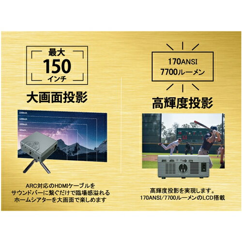 ダイニチ電子 スマートプロジェクター WPJ-500サムネイル3