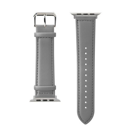PGA PG-AW49PU02GY Apple Watch 49/45/44/42mm用 PUレザーバンド グレー PGA PG-AW49PU02GY Apple Watch 49/45/44/42mm用 PUレザーバンド グレー