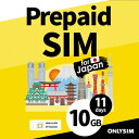 ベネフィットジャパン BJYASIM10GB11 プリペイドデータSIM 10GB 11日