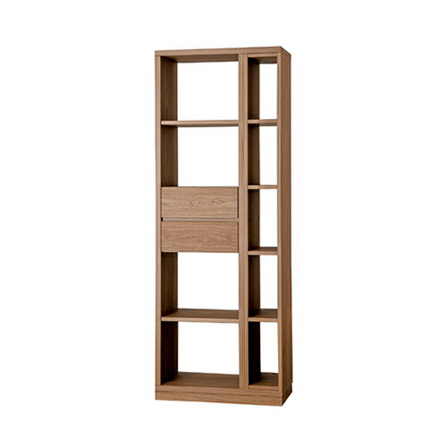 大塚家具 小島工芸 パーテーションシェルフ「PS-70H」幅70cm ハイタイプ ウォールモカ色