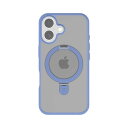 Torras X00FX1809 ROstand case for iPhone16 Light Blue
