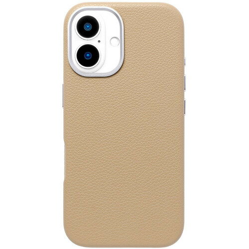 樂天商城 - ユニケース Mag Plain Case for iPhone 16 (beige) UNI-CSIP24M-2MPBE