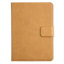 ナカバヤシ TBC-IPP24108CA iPad Pro(M4)11インチ用 PUレザージャケット キャメル
