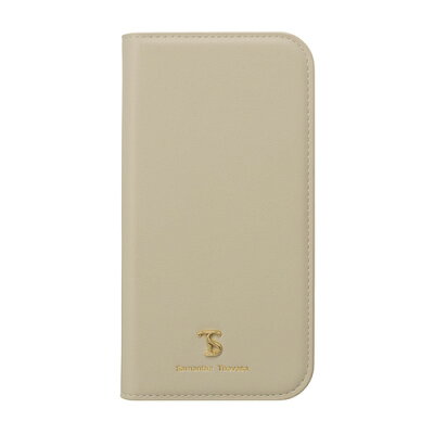 Samantha Thavasa STBIGFLIP2463P Samantha Thavasa -Folio Case for iPhone16 Pro Beige