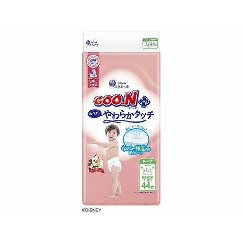 大王製紙 グーンプラス 敏感肌にやわらかタッチ Lサイズ 44枚