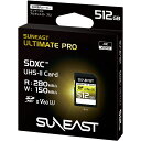SUNEAST SANEAST ULTIMATE PRO SDXCカード 512GB SE-SDU2512GB280