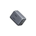 AUKEY PA-C5-GY AC充電器 PD100W Comet USB-Ax1、USB-Cx2ポート 折りたたみ式 GaN採用 グレー