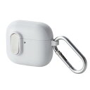エレコム AVA-AP06TSLWH AirPods (第4世代)用 TOUGH SLIM Lock 耐衝撃 カバー ホワイト