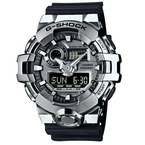 カシオ GM-700-1AJF G-SHOCK ANALOG-DIGITAL 20気圧防水 ステンレスベゼル