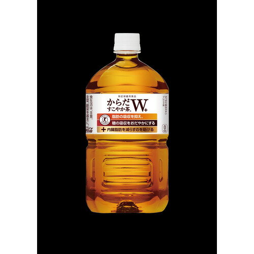 コカ・コーラ からだすこやか茶＋W 1.05L ×12本【セット販売】