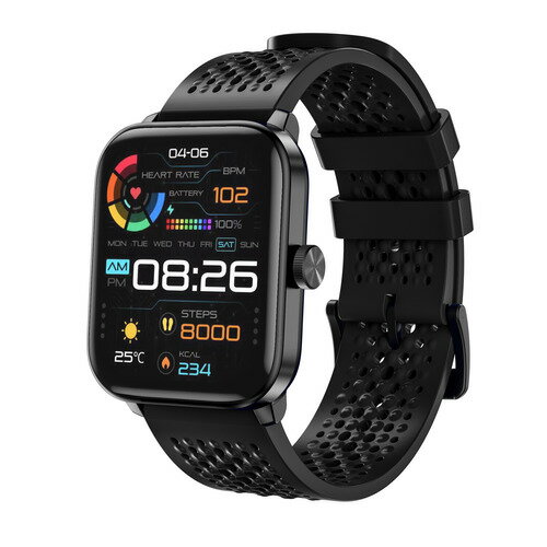 SMART R F19 BK スマートウォッチ ブラック SMART R F19 BK スマートウォッチ ブラック