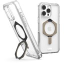 プリンストン iPhone 16 Pro Max用 MAGSAFE対応 PLYO XTE クリア/チタン UAG-RIPH24LA-YXM-C/T