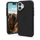 プリンストン iPhone 16 Plus用 MAGSAFE対応 CIVILIAN ブラック UAG-RIPH24LB-CMS-BK