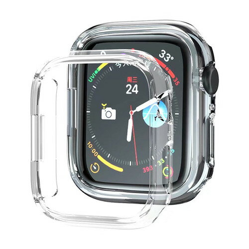 GAACAL W00224C2 APPLE WATCH 4-6/SE1-2/40MM プラスチックフレーム クリア GAACAL W00224C2 APPLE WATCH 4-6/SE1-2/40MM プラスチックフレーム クリア