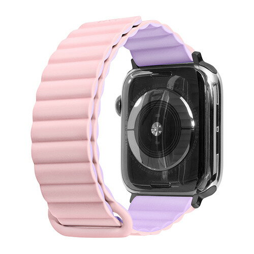 LAUT LAWSNSP APPLE WATCH Series 1〜9／SE 1〜2用 バンド38／40／41mmMM LAUT NOVI SPROT PINK