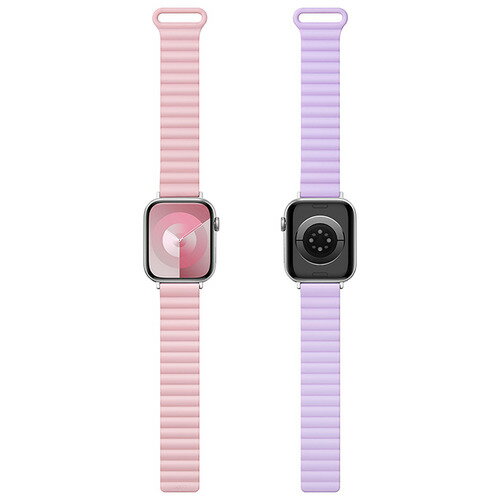 LAUT LAWSNSP APPLE WATCH Series 1〜9／SE 1〜2用 バンド38／40／41mmMM LAUT NOVI SPROT PINK