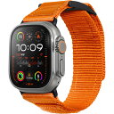 LAUT LAWUCSO APPLE WATCH Series 1~9/SE 1~2/Ultra 1~2用 バンド 42/44/45/49mm LAUT CHAMPS SPORT ORANGE