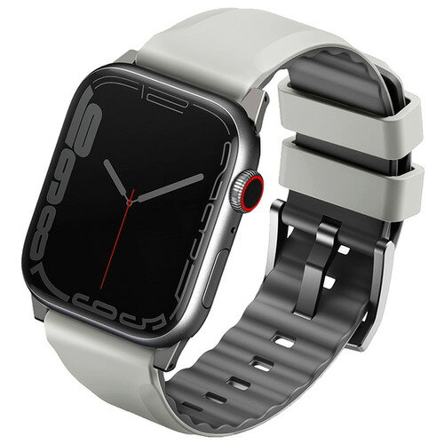 UNIQ UNIQ41MMLINUSGRY APPLE WATCH用シリコンバンド 41/40/38mm LINUS CHALK GREY UNIQ UNIQ41MMLINUSGRY APPLE WATCH用シリコンバンド 41/40/38mm LINUS CHALK GREY