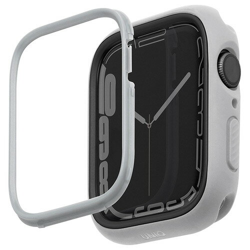 UNIQ UNIQ41MMMDCHSGRY APPLE WATCHケース WITH INTERCHANGEABLE PC BEZEL 41/40mm CHALK x STONE GREY