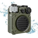 MUZEN MWPVXI2JG Wild Mini 第2世代 Bluetooth スピーカー 防水対応 ジャングルグリーン