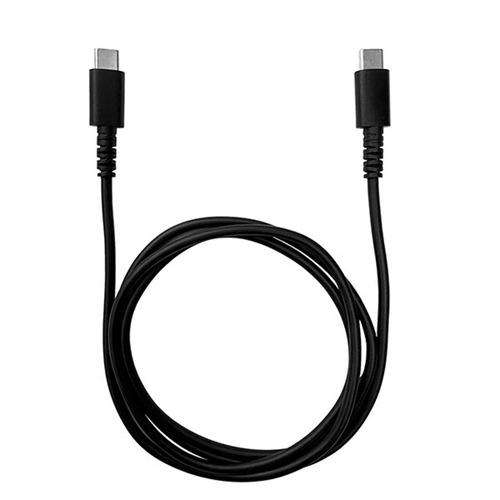 クオリティトラストジャパン QTC0416BK PD60W対応 Type-C to C やわらかいのに切れにくいケーブル 1m ..