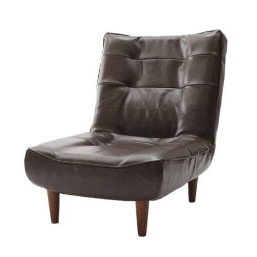 セルタン CELLUTANE ハイバックソファ 1人掛け「LULU」ヴィンテージスタイルA327p-678DBR ダークブラウン