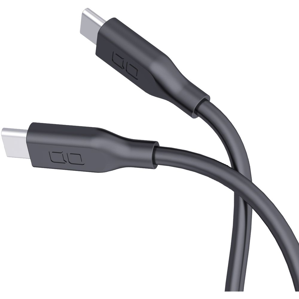 Mate シリコンケーブルN2 CtoC 240W 2mライトブラック CIO-SL30000N2-CC2-LB