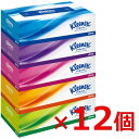 クレシア 【ケース販売】 クリネックスティシュー 180組 5箱x12パック