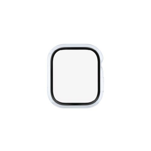 ナカバヤシ SMWC-AW461CL Apple Watch Series10用 高硬度9Hガラス+ケース 46mm クリア