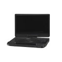 グリーンハウス GH-PBD11CB-BK 11.4型 ポータブルブルーレイプレイヤー バッテリーレスモデル ブラック(2)