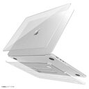 ナカバヤシ SZC-MBP1401CL MacBoook Pro14インチ用ハードシェルカバー クリア(2)
