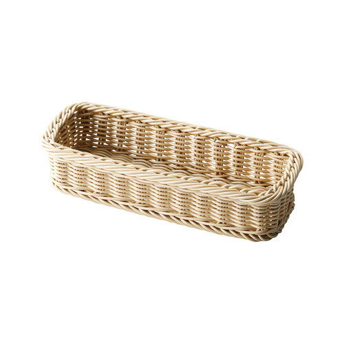 ちどり産業 抗菌PPカトラリーバスケット ベージュ KO-500BE