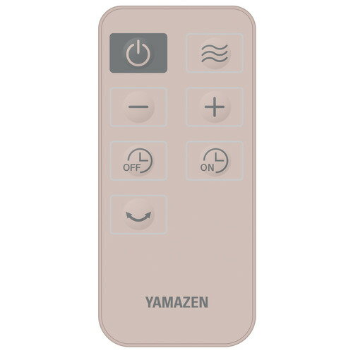 【推奨品】YAMAZEN RLX-CP030 リビング扇風機 DCモーター搭載 7枚羽根 リモコン付 PD仕様 グレージュ