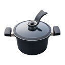 梶原産業 コットーラ IH対応真空調理器19cm YK-0001 ブラック