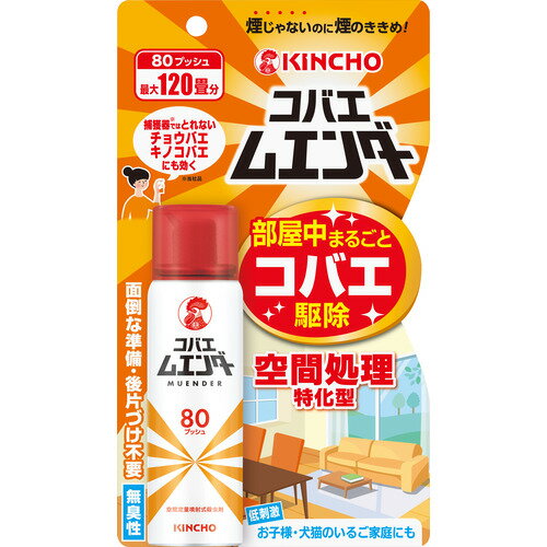 大日本除虫菊 コバエムエンダー 80プッシュ