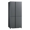 【無料長期保証】アクア 冷蔵庫 512L 観音開き 4ドア 幅83cm うす型 大容量冷凍室 マイクロオゾン除菌 TZシリーズ AQR-TZA51R シルバー系...