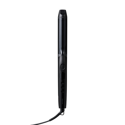 テスコム TW363A-K ヘアアイロン 2WAY 32mm ロングプレート 5段階温度調節 温度メモリー 海外対応 専用ポーチ付 ブラック