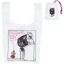 丸眞 ムーミン「ふきげんレッド」エコバッグ 約H45×W25×D12cm(収納時:約H14×W11cm) 1425024300