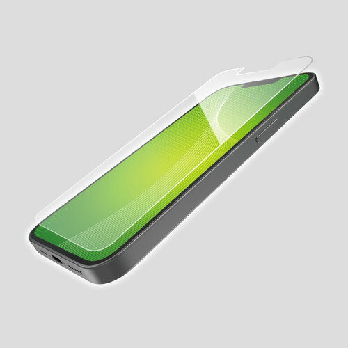 エレコム PM-A25SFLFGN iPhone 16e/14/13/13 Pro フィルム ハードコート 指紋防止