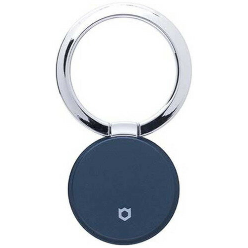 HAMEE iFace Finger Ring Holder フラットタイプ iFace コーラルブルー IFACERINGFTCBL