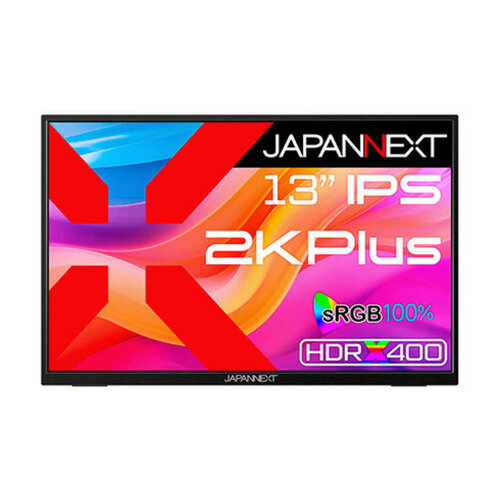 JAPANNEXT モバイルモニター IPSパネル搭載 2K＋ JN-MD-IPS13U2KP