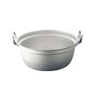 北陸アルミニウム プロマイスター 料理鍋目盛付 30cm 7.2L シルバー HP16-RM307
