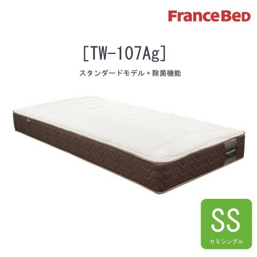 [セミシングル] フランスベッド マットレス TW-107AGSS 厚さ24cm