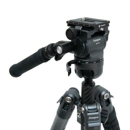 Fotopro X-AIRFLYvideo カーボン三脚 5段 ビデオ雲台